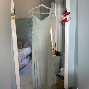 Sage birdy grey dress